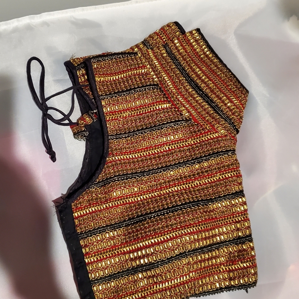 NWOT Indian saree blouse crop top